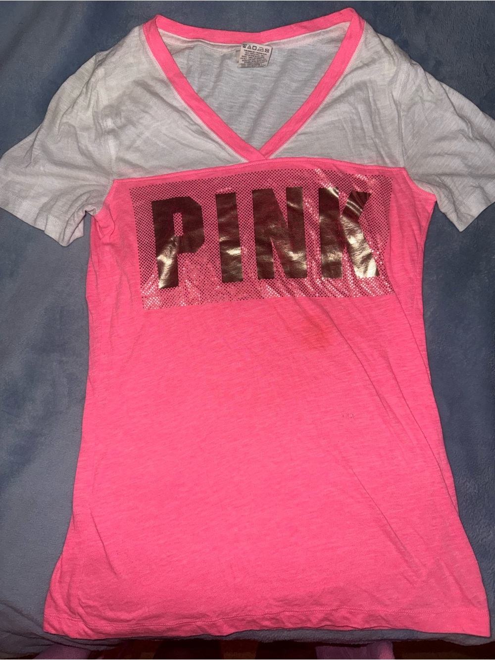 💕BUNDLE OF 2~VS PINK Short Sleeve Tee’s